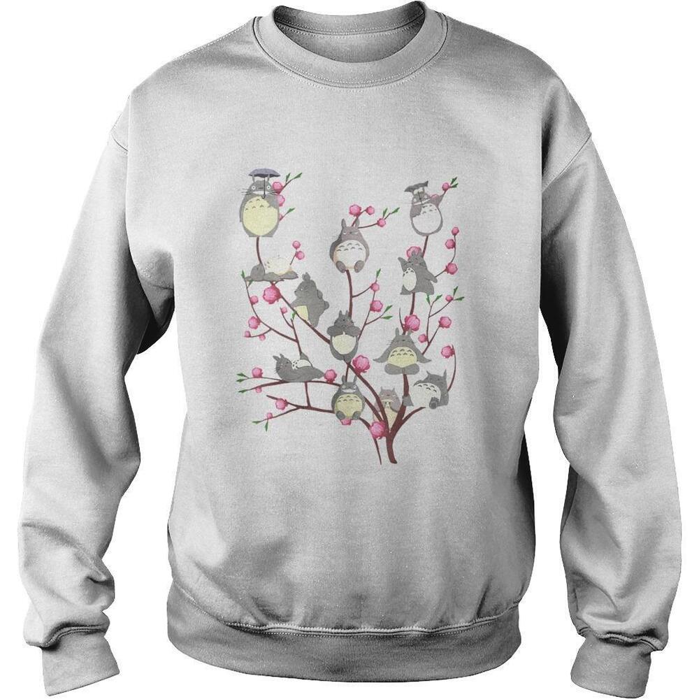 Totoro Cherry Blossom Shirt